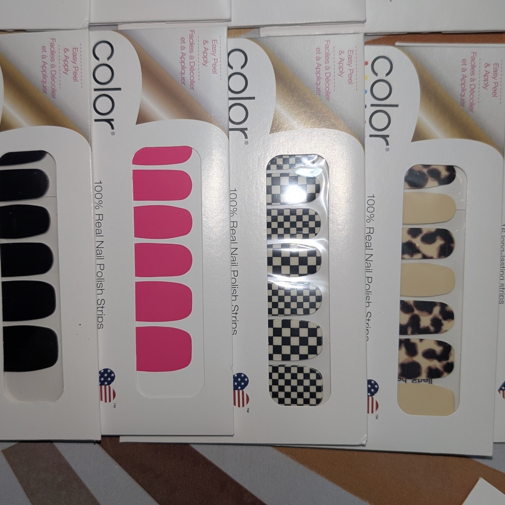 Color Street Assorted Nail Polish Strips - Mixed Prints & Solids - Picture 3 of 3